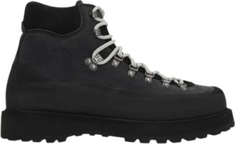 Diemme Roccia Vet Rubber Boot - Heren - Veterlaarzen - Zwart - 41 EU - Leer - Schoenen