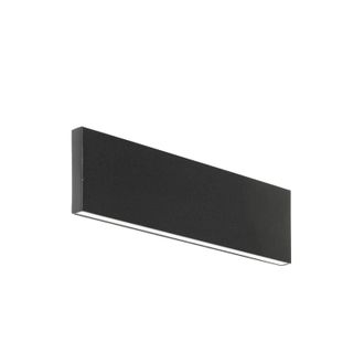 Lindby L&aacute;mpara De Pared Led ignazia En Negro Metal - Lindby