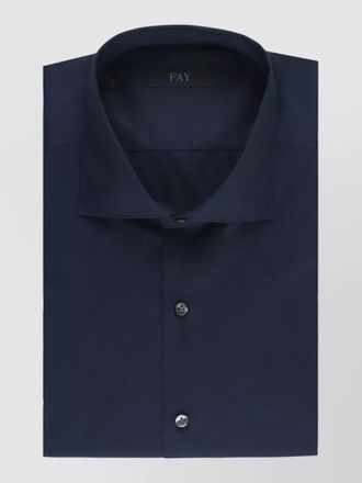 Fay long-sleeve cotton shirt
