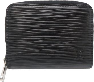 Louis Vuitton Epi Black Noir Epi Leather Coin Purse/Coin Case (Pre-Owned)