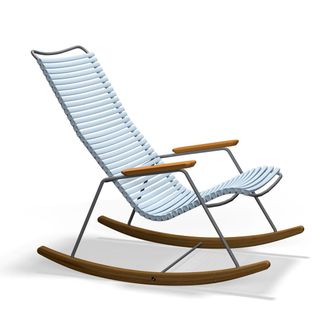 Houe CLICK Outdoor Rocking Schaukelstuhl, dusty light blue