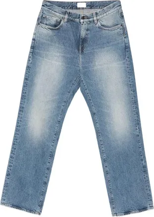 Blk Dnm Straight Jeans - Heren - Regular Fit Jeans - Blauw - W31 - Jeans
