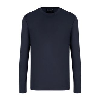 Armani Heren, Tops, Blauw, Maat: XL