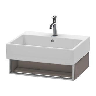 Duravit Mueble De Pared Duravit Vero Air 58,4 X 43,1 Cm, 1 Compartimento Abierto, Para Vero Air 235060, Color (frente/cuerpo): Decoraci&oacute;n Basalto Mate - Va602