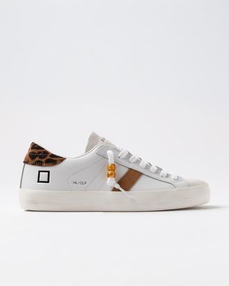 D.A.T.E. hill low calf white-leopard