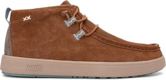 Walk In Pitas Atlanta Freizeitstiefel f&uuml;r Herren | wei&szlig;/braun