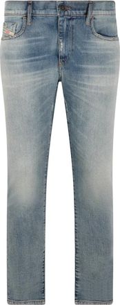 Diesel D-Strukt Slim Jeans - Heren - Regular Fit Jeans - Blauw - W26 - Katoen - Jeans