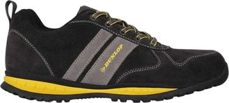 Dunlop Heren Houston Leren Veiligheidsschoenen (Houtskool)