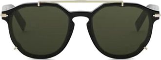 Dior Klassieke Pantos zonnebril Blacksuit RI - unisex - Zonnebrillen - Zwart - 56 MM - Accessoires
