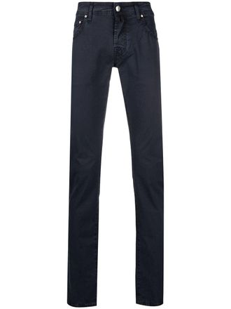 Jacob Cohen slim-fit drainpipe jeans - Blue