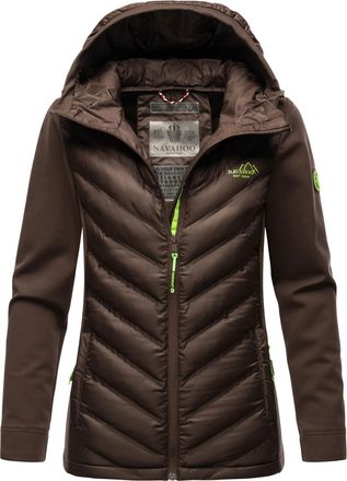 Navahoo Dames Gewatteerde Jas Nimm mich mit - Getailleerd, Stijlvol & Comfortabel met Capuchon