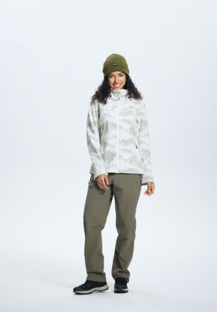 Icepeak Softshelljacke ICEPEAK BLAKELY, Damen, Gr. 36, gelb (powder), Obermaterial: 95% Polyester, 5% Elasthan, Jacken Softshelljacke, f&uuml;r vielseitige Outdoor