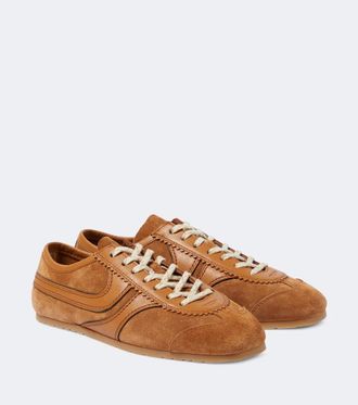 Dries Van Noten Leather and suede sneakers