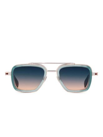 T HENRI geometric-frame sunglasses - Pink