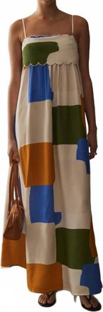 SANCIA The Saylah Dress In Madeira Print