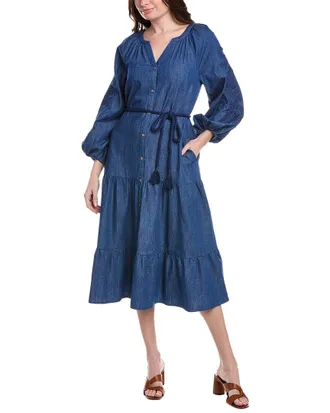 Tommy Bahama Indigo Cove Midi Dress