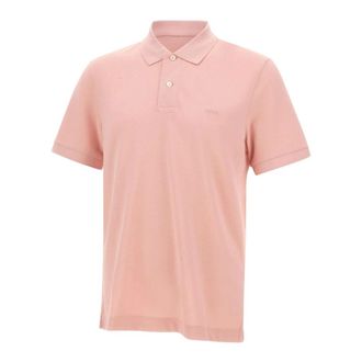 HUGO BOSS Hugo, Polo Shirts, male, Pink, Size: 2XL Pallas Polo
