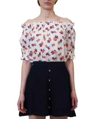 Adam Lippes Off The Shoulder Top