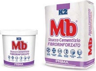 K2 4PZ mb rasante stucco in polvere cementizio fibrato - KG.5 in sacco
