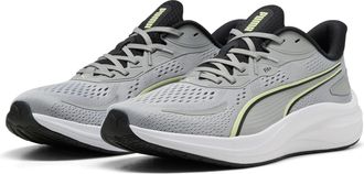 Puma Laufschuh PUMA SKYROCKET LITE 2, Gr. 42,5, gray echo, puma wei&szlig;, apple spritz, Textil, Schuhe Laufschuh, mit SOFTFOAM+ Innensohle, mit FIT PLUS Schn&uuml;r