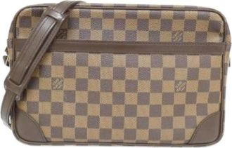 Louis Vuitton Pre-owned Cross Body Bags, female, Brown, Size: ONE SIZE Pre-owned Vintage Cross Body Bag