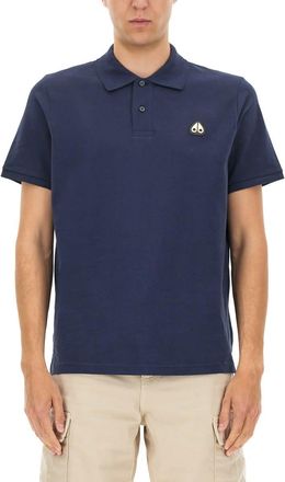 Moose Knuckles everett Gold Polo Shirt