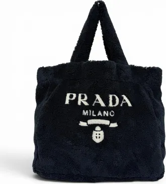Prada Dark Navy Tote Bag (Pre-Owned)