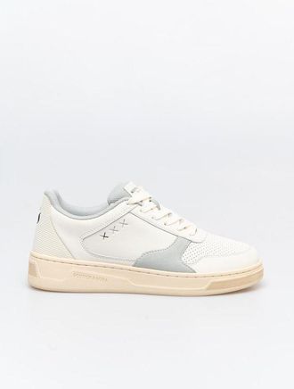 Scotch & Soda White And Low Top Mens Sneakers