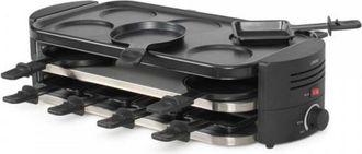 Livoo Parrilla Raclette Para 8 Personas, 1600 W, Negra - Doc337 - Livoo