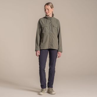 Craghoppers Dames/Dames Farah Nosilife Jas (Wilde olijf)