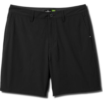 Quiksilver Union Transit Hybrid Shorts in Black at Nordstrom, Size 34