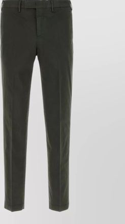 Pantaloni Torino stretch cotton straight-leg trousers