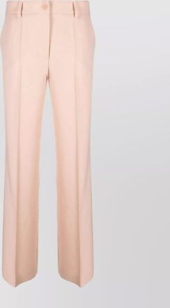 Parosh wide leg trousers with pockets and loops