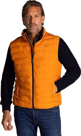 N-Z-A- NEW ZEALAND AUCKLAND Bodywarmer effen oranje New Zealand normale fit