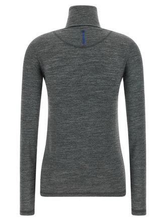 Jil Sander Virgin Wool Blend Knit Turtleneck - Gray