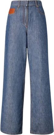Fendi Mujer, Vaqueros, Azul, Talla: S