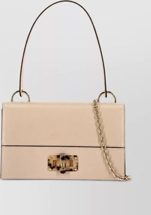 Furla medium leather clutch bag
