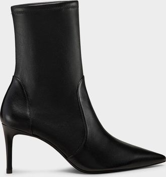 Stuart Weitzman 75mm Stuart Power Leather Booties