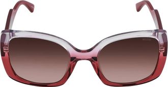 Moschino Brown Gradient Square Ladies Sunglasses MOS124/S 06XQ/HA 54