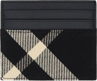 Burberry 25 Leather Cardholder Black 8089782