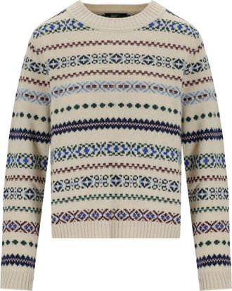 Weekend by Max Mara MAGLIONE GIROCOLLO QUIRITE ECRU MAX MARA WEEKEND