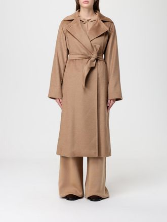 Max Mara Coat MAX MARA Woman color Camel