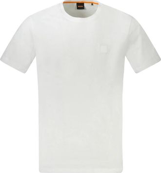 HUGO BOSS Tales T-shirt - Heren - T-shirts - Wit - S - Katoen - Tops