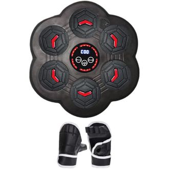 Trade Shop Trade Shop - Macchina Da Boxe Intelligente Bersaglio Da Parete Elettronico Allenatore Per Uomo Donna