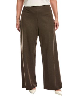 Eileen Fisher Eileen Fisher Plus Wool Wide Pant
