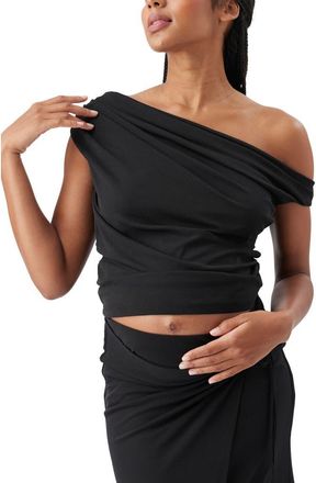 Ripe Rhi Off Shoulder Top in Black at Nordstrom, Size X-Small