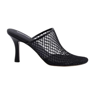 Lola Cruz Heeled Mules, female, Black, Size: 10 US Muiltje Heeled Mules