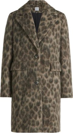 Betty & Co Jassen, Dames, Bruin, M, Winterjas met reverskraag