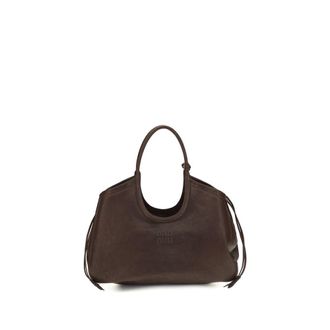 Miu Miu Brown Lamb Ovis Aries Womens Handbag