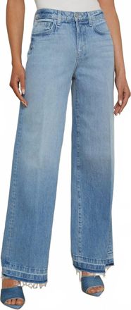 L'agence Scottie High Rise Wide Leg Jean In Zion
